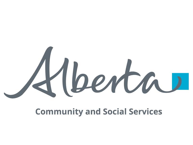 Government of Alberta Community and Social Services Logo